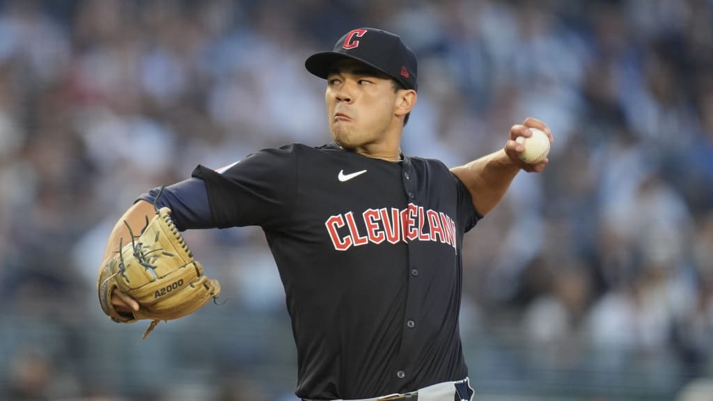 Joey Cantillo strikes out five against the Yankees