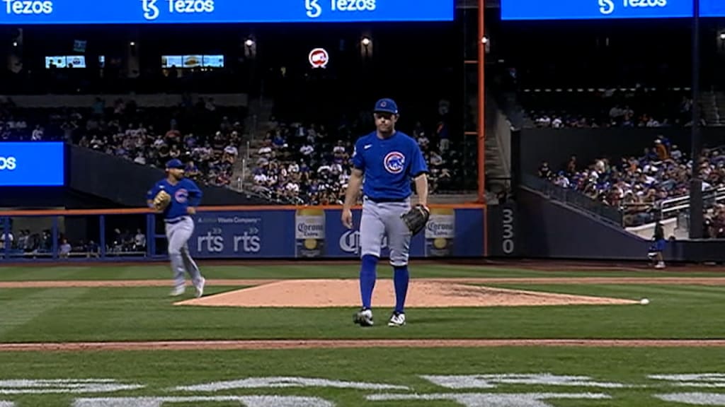 Watch: Did Pete Alonso throw bat because Adrian Sampson walked him?