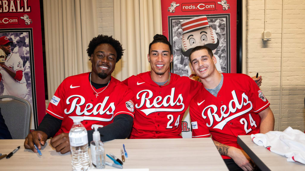 Reds Caravan stop at Spooky Nook Sports Champion Mill