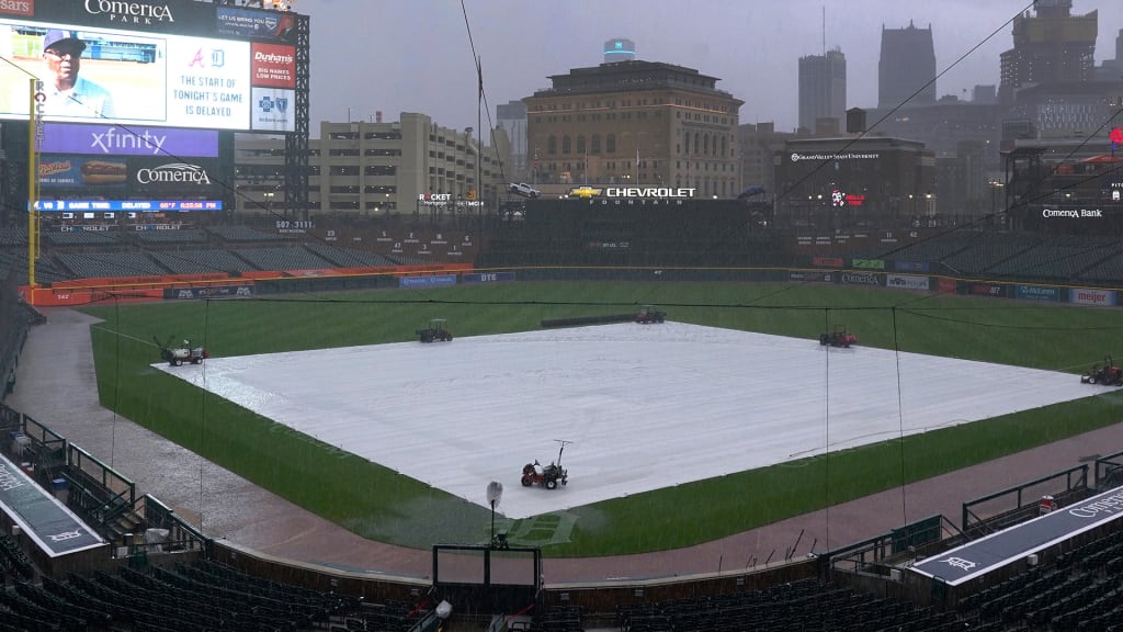 Tuesday's Game Cancelled, Clash at Comerica Set for Wednesday