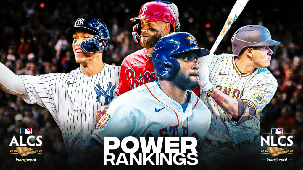 MLB Power Rankings for ALCS and NLCS