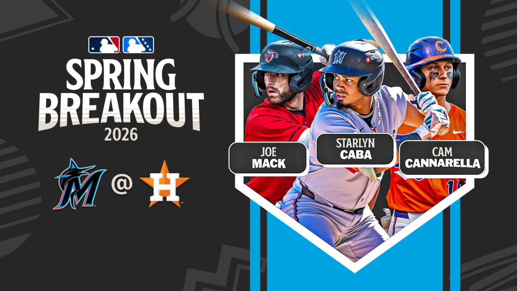 Watch LIVE: Marlins vs. Astros Spring Breakout