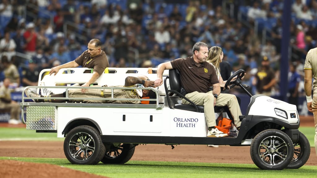 MLB.com editorial image for San Diego Padres: Rengifo (torn ACL) to have surgery, miss remainder of 2026 season