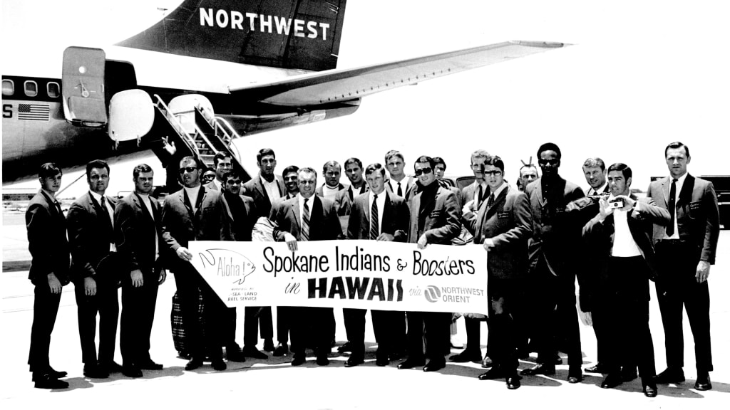 The Spokane Indians traveled to Honolulu to face the Hawaiian Islanders in the 1970 Pacific Coast League championship.