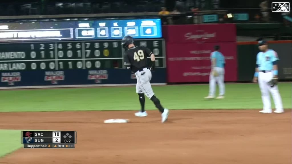 WATCH: SF Giants CF Tyler Fitzgerald's first-career MLB homer