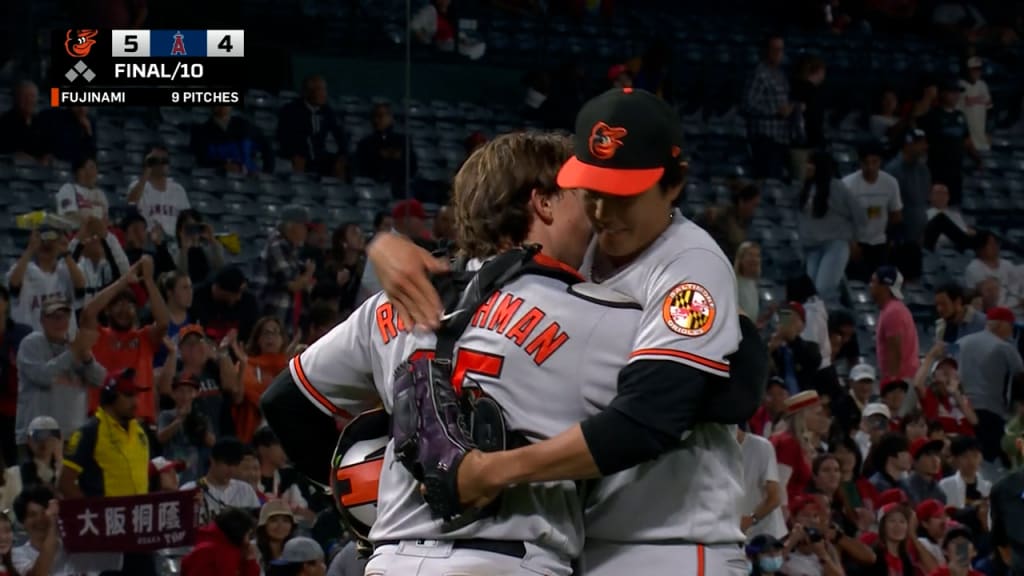 Shintaro Fujinami, Orioles' seventh reliever, secures 5-4, 10-inning win  over Angels: 'He's got electric stuff