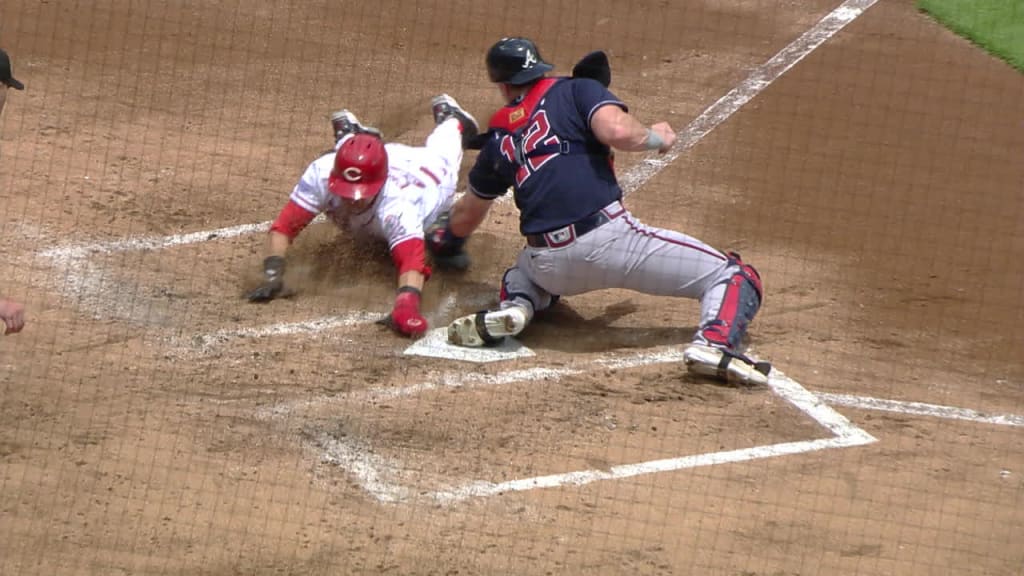 Highlight] The Atlanta Braves' first baseman, Matt Olson, hits his