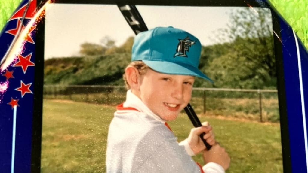 Braden in Little League