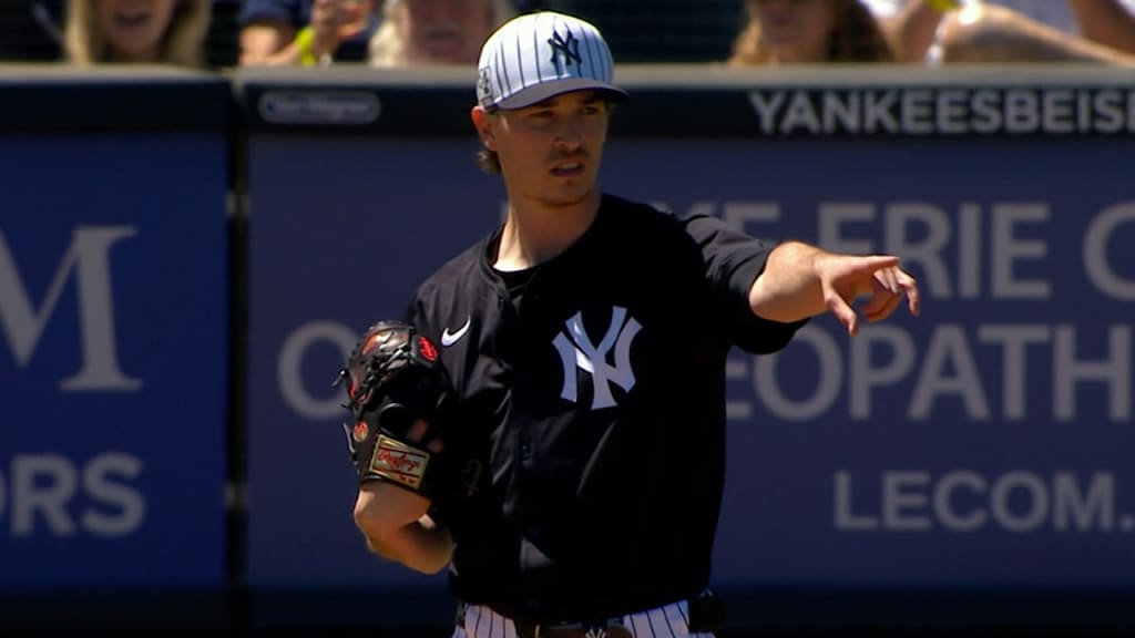 Max Fried strikes out three