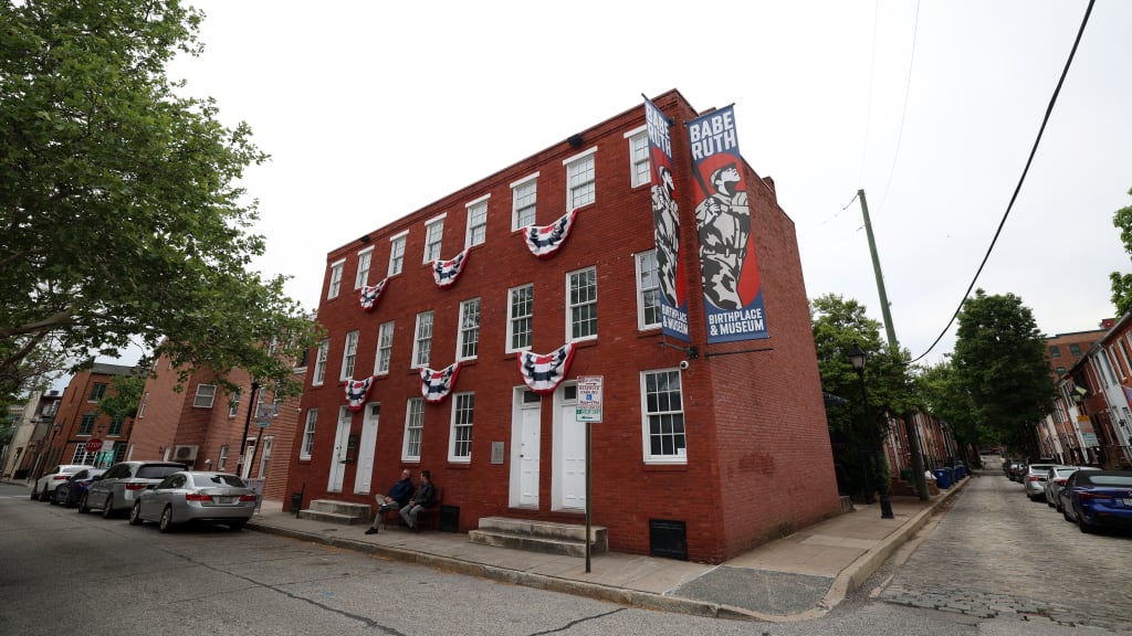 On Feb. 6, 1895, George Herman Ruth Jr. came into this world at 216 Emory Street in the Ridgely’s Delight neighborhood of Baltimore. Just a few blocks west of where Oriole Park at Camden Yards now stands, the brick row house in which Ruth’s maternal grandparents lived now serves as the Babe Ruth Birthplace & Museum. (Photo Credit: New York Yankees)
