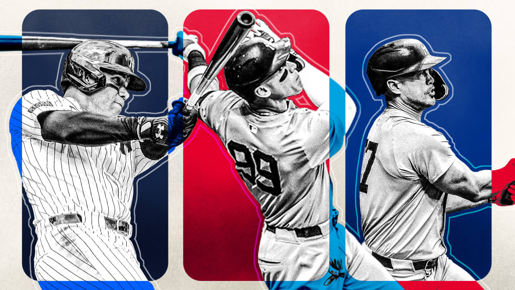 Los Tres Grandes de Yankees en velocidad del bate