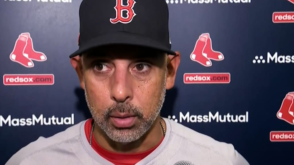 Alex Cora on the Red Sox's 4-2 loss