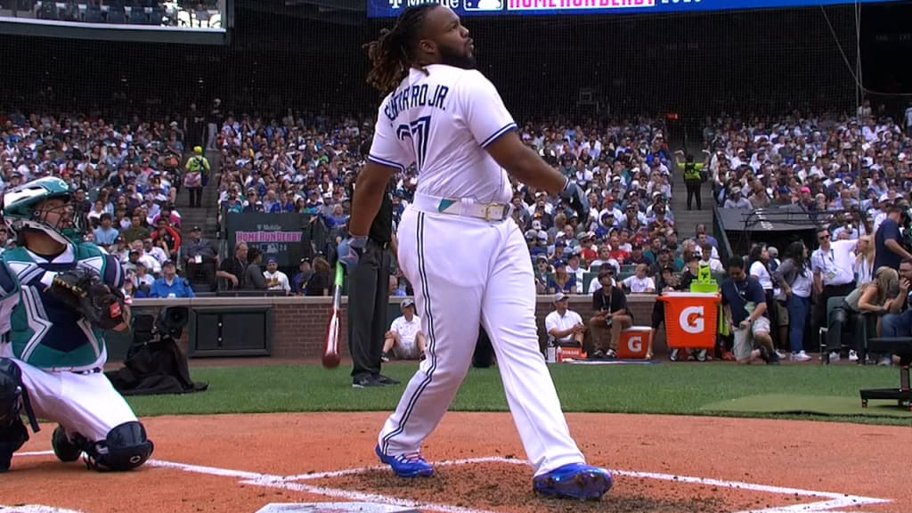 2023 Home Run Derby best moments: Vladimir Guerrero Jr. wins while Julio  Rodriguez makes history - DraftKings Network