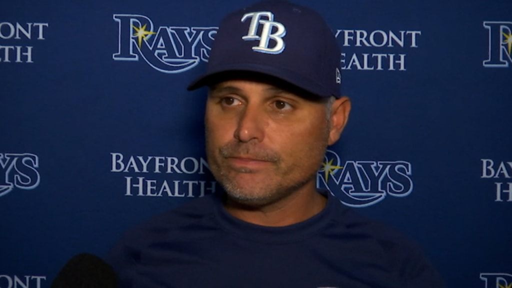 Why Rays are wearing their old logo on hats in ALCS