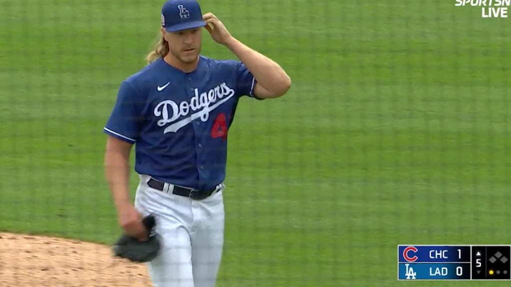 Dodgers Spring Training: Noah Syndergaard 'More Focused On Delivery' Than  Velocity