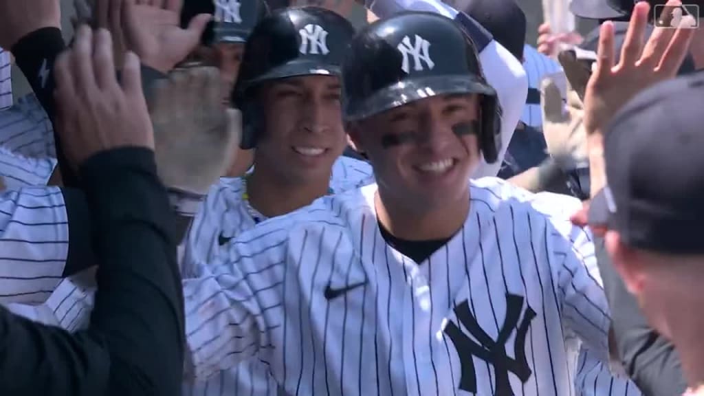 Volpe's first career grand slam powers Yanks to 11-3 rout in sweep