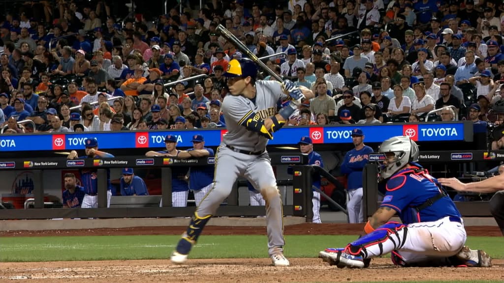 Christian Yelich singles home two in Brewers' win over Mets