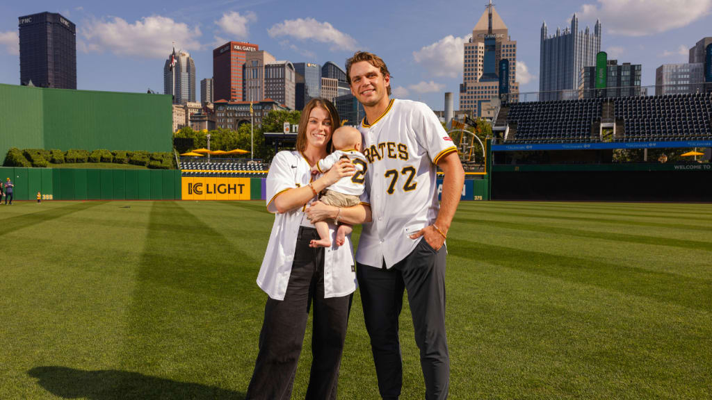 Isaac Mattson, his wife, Devin, and their son, Theodore