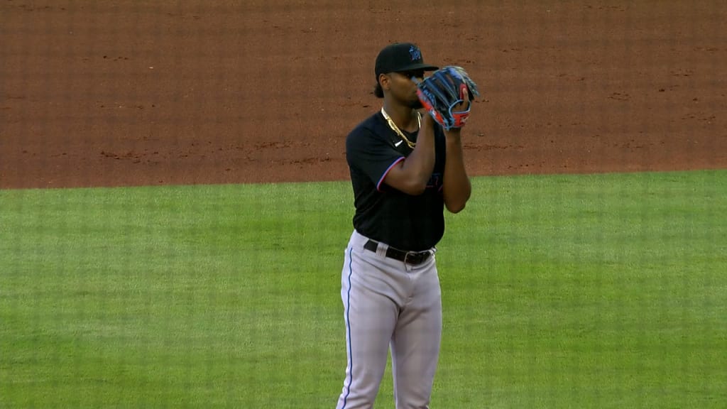 Edward Cabrera strikes out seven