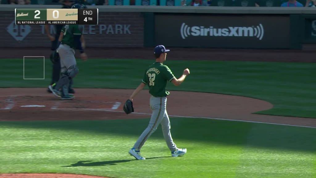 Misiorowski's 100+ mph pitches