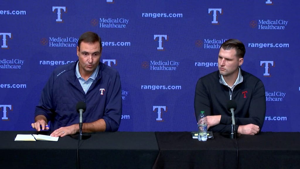 Takeaways from Rangers end of season news conference