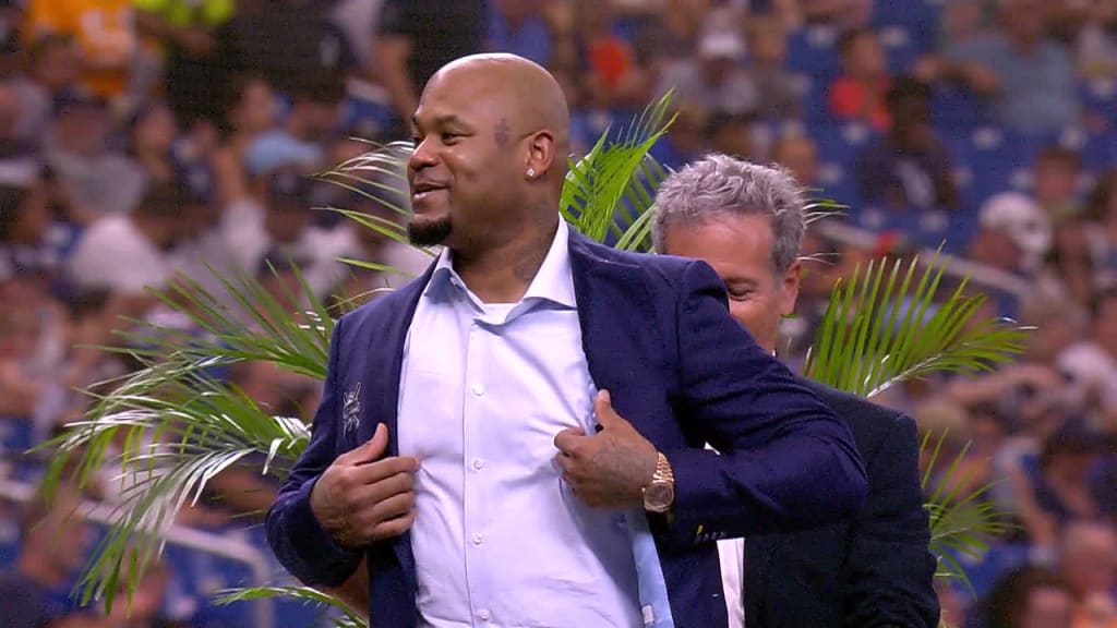 Carl Crawford appreciative of induction to Rays' Hall of Fame