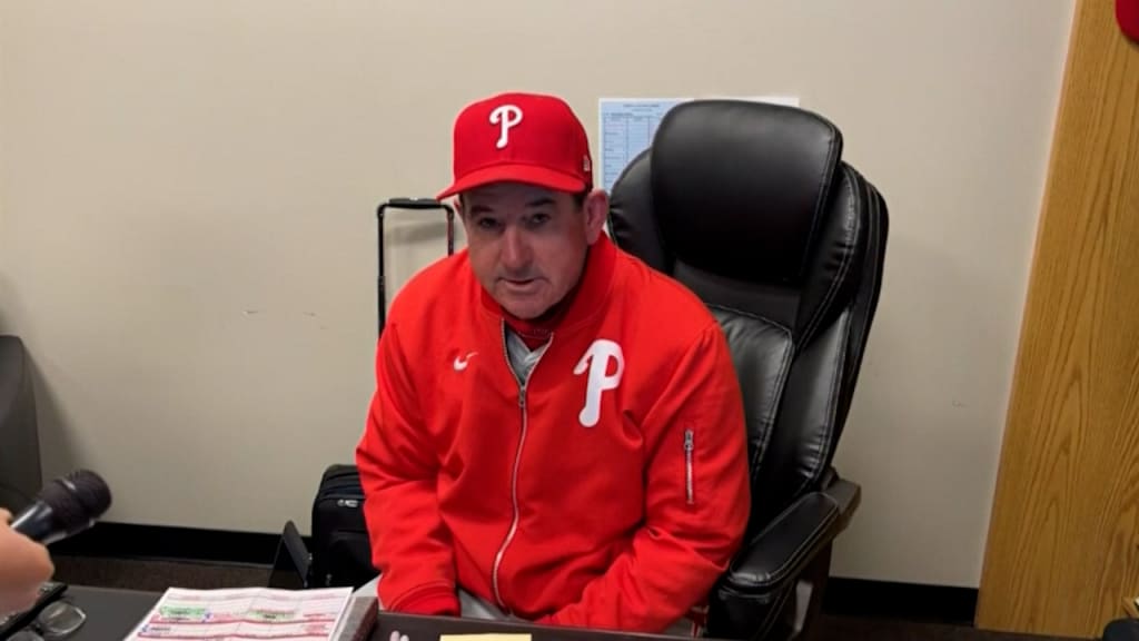 Rob Thomson on the 8-4 loss to the Giants