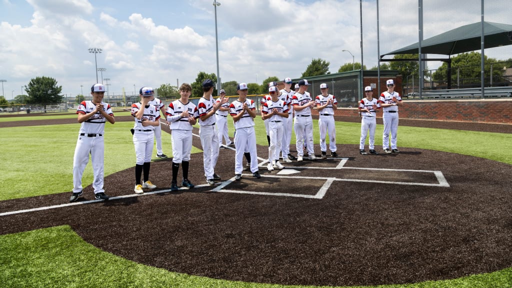 Players from Baseball Pathways New Zealand.