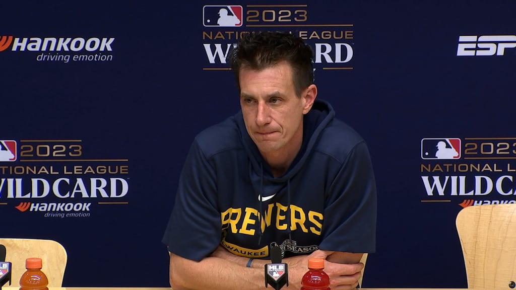 Craig Counsell optimistic about Brewers' playoff run as team tops