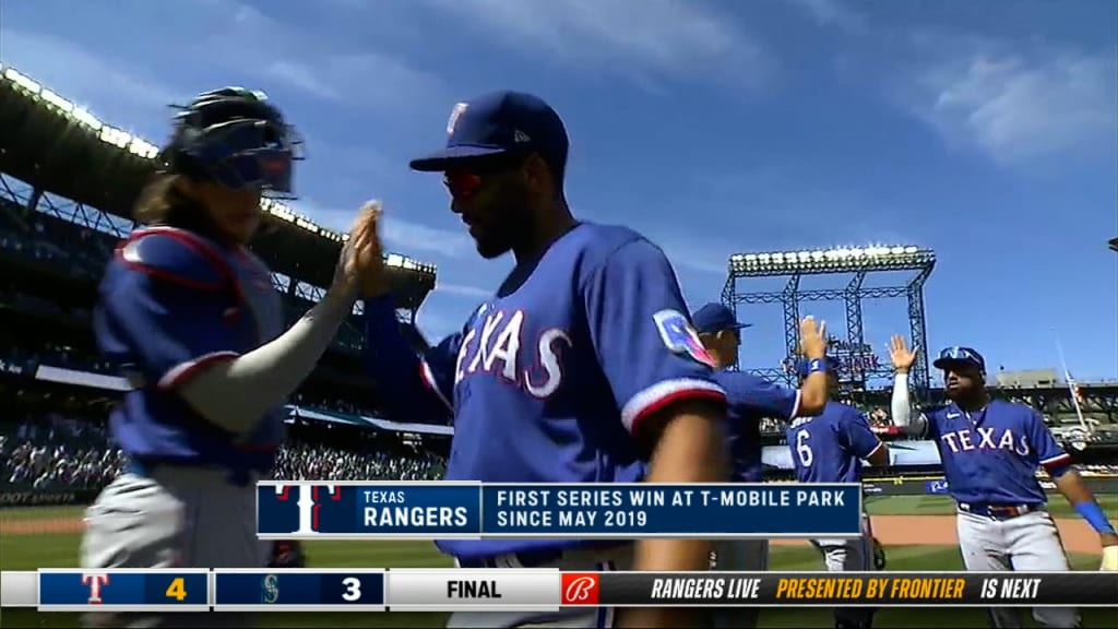 Mariners beat Rangers 4-3