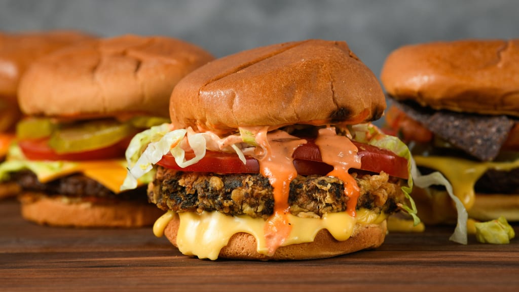 Veggie burger from Bobby's Burgers