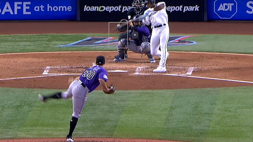 Randal Grichuk, back wearing contacts, breaks slump in Rockies' loss to  Royals, Rockies