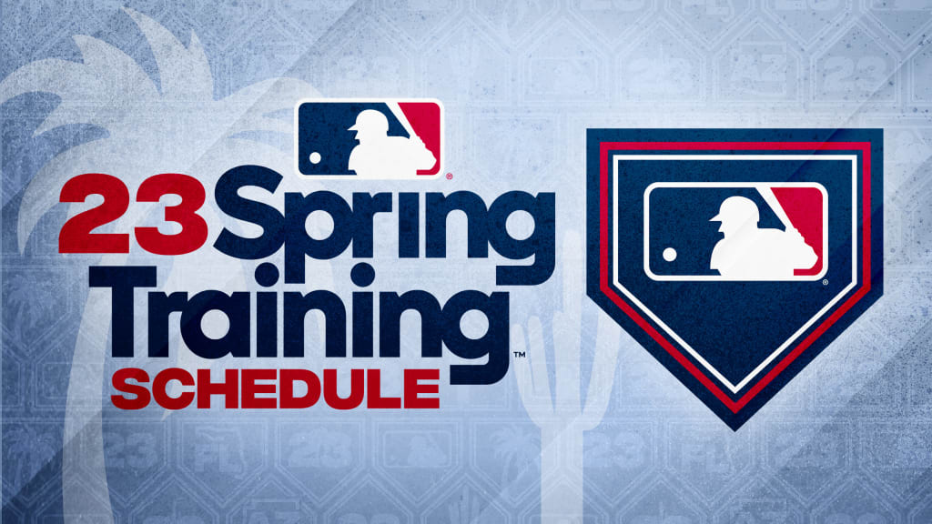 MLB announces 2023 Spring Training schedule