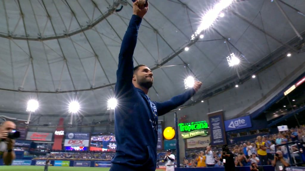 Rays' tribute to Kiermaier