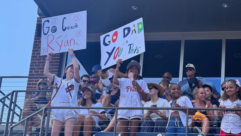 Ryan Howard's cheering section.