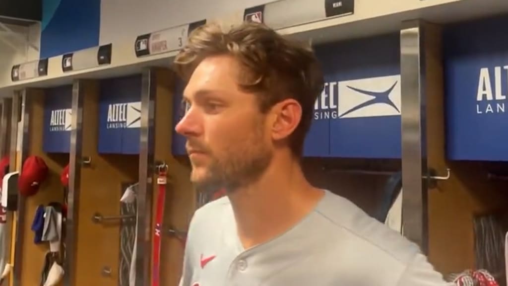 Trea Turner on the 9-8 loss
