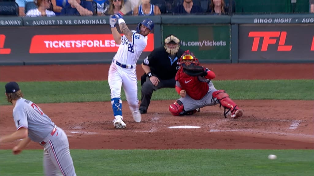 USA's Bobby Witt Jr. smacks an RBI double to trim deficit against