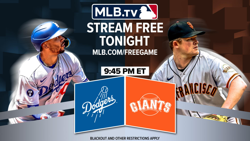 Dodgers, Giants meet in Free Game of the Day