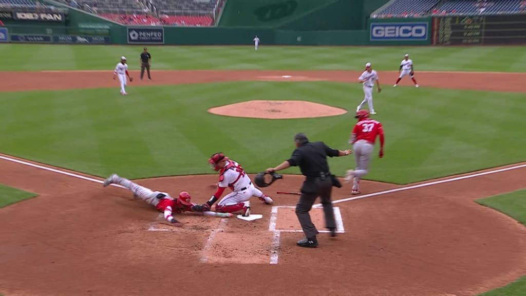 Nationals fall to Reds after rain delay causes bullpen game