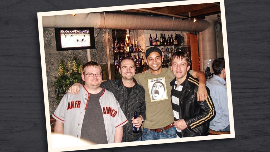 Left to right: Dowd, Brent Nielsen, Nate McDonald and Pete Trenouth.