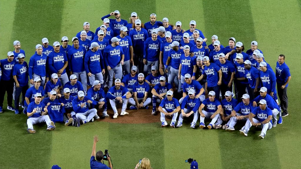 FOX Sports: MLB on X: CLINCHED 🏆⚾️ The @Dodgers are NL West CHAMPIONS!   / X