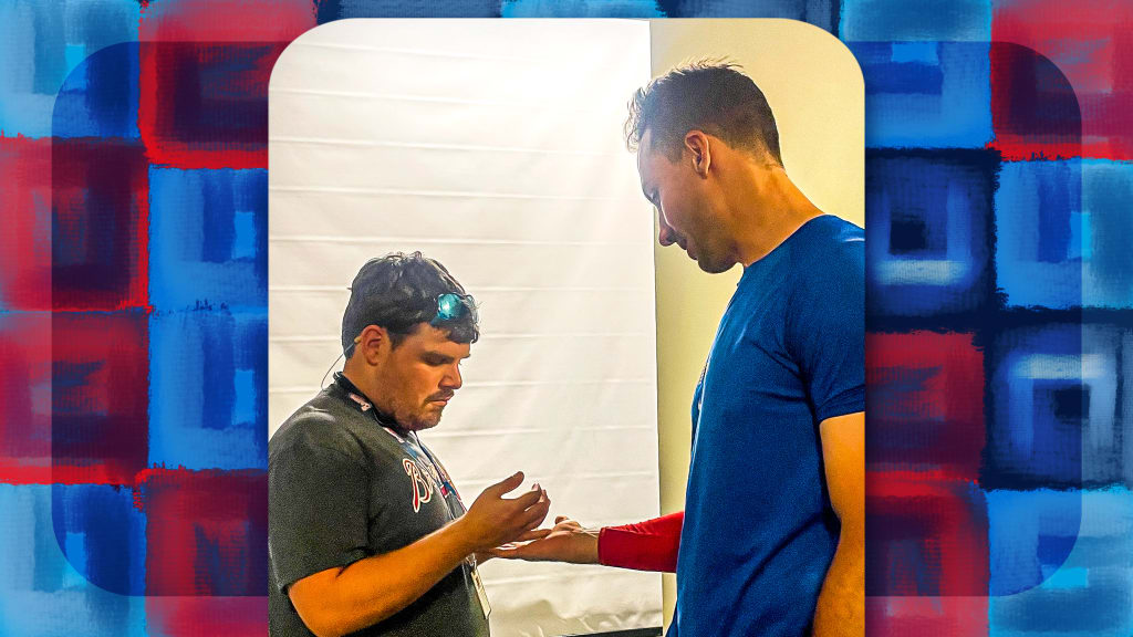 MLB] Matt Olson and his longtime friend, Reece Blankenship, are making a  big impact as advocates for those in the autism community. : r/baseball