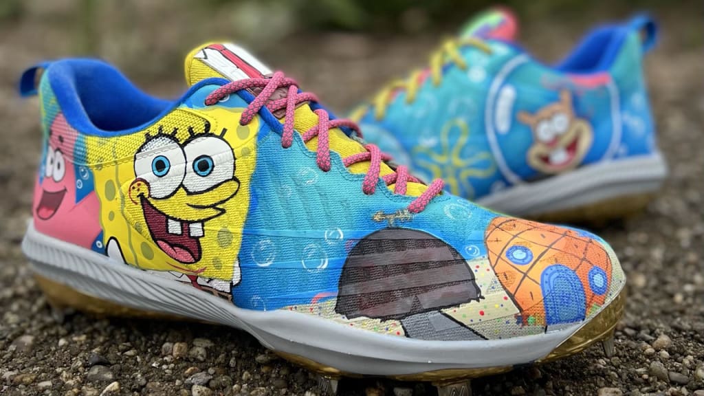 Spongebob baseball sale cleats