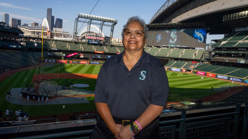 Irma Calderon’s tenure as an event staff seating host started in 1999, the same year that T-Mobile Park (known then as Safeco Field) opened.