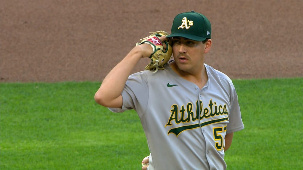 Mason Barnett joins A's as Jacob Lopez hits IL