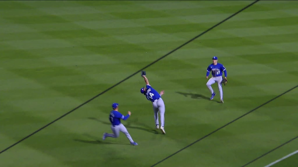 Jac Caglianone's outstanding running catch