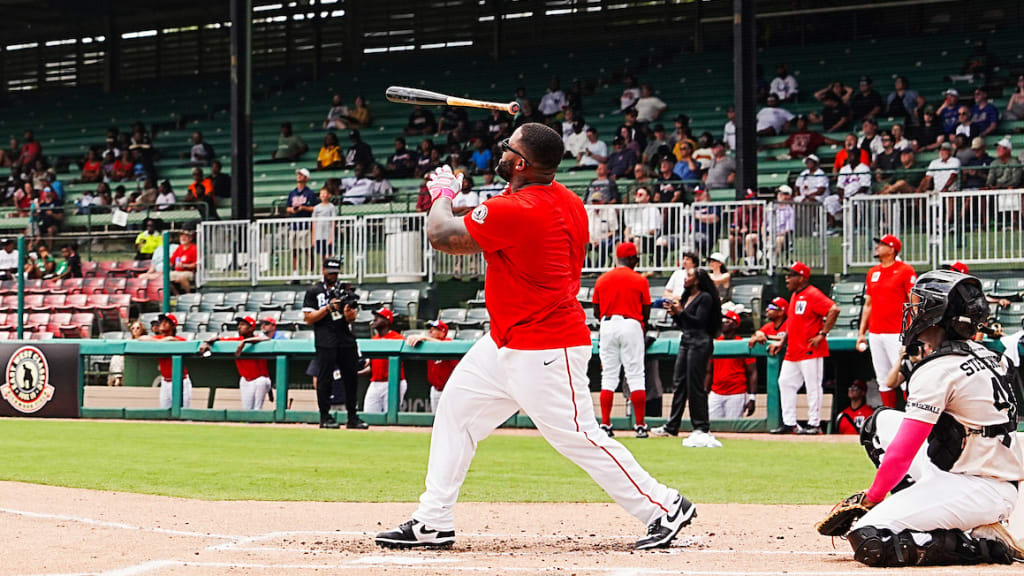 Prince Fielder of Team West flips the bat after hitting a home run to win the East-West Classic Home Run Derby. (Photo by Mary DeCicco/MLB Photos via Getty Images)