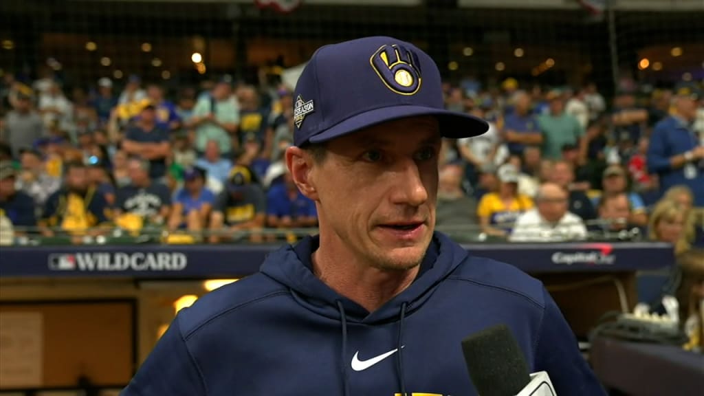Milwaukee Brewers: Craig Counsell on clinching the series with Reds