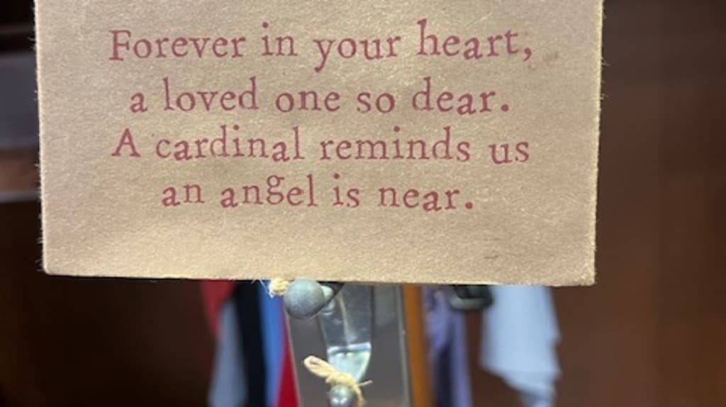 Placard in Sonny Gray's locker