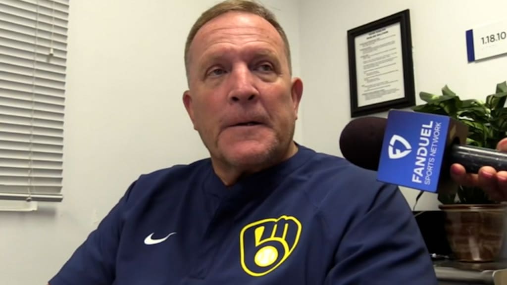 Pat Murphy discusses the Brewers' 6-5 win